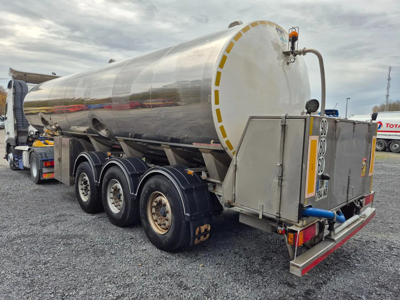 MAISONNEUVE 29000L INSULATED INOX TANK - HYDRAULIC PUMP - SAMPLE TAKING - Полуприцеп-цистерна: фото 3 MAISONNEUVE 29000L INSULATED INOX TANK - HYDRAULIC PUMP - SAMPLE TAKING - Полуприцеп-цистерна: фото 3