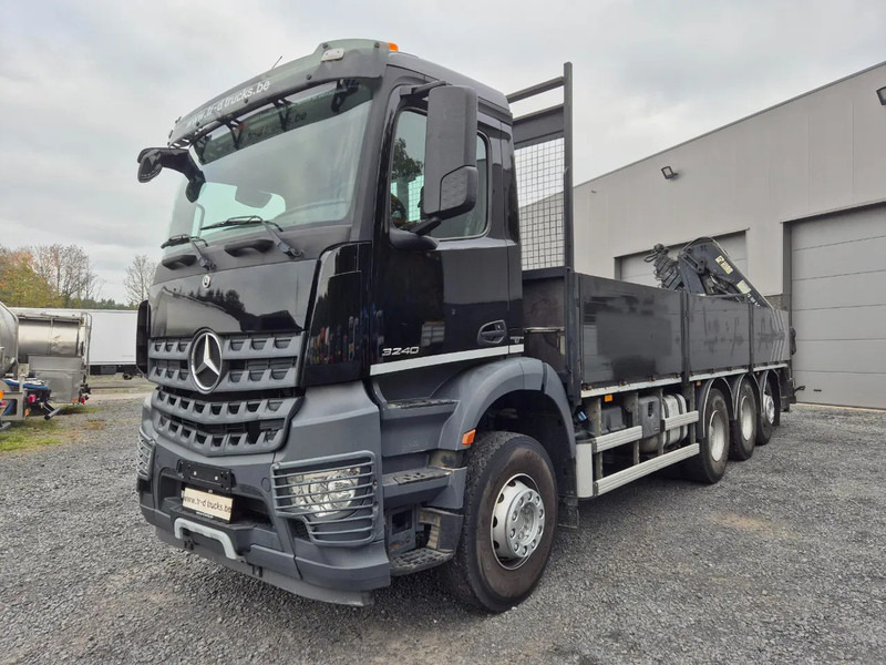 Mercedes-Benz Arocs 3240 8X4 - HIAB 166E-5 HIPRO WITH REMOTE CONTROL - ROTATOR - Грузовик бортовой/ Платформа, Автоманипулятор: фото 1 Mercedes-Benz Arocs 3240 8X4 - HIAB 166E-5 HIPRO WITH REMOTE CONTROL - ROTATOR - Грузовик бортовой/ Платформа, Автоманипулятор: фото 1