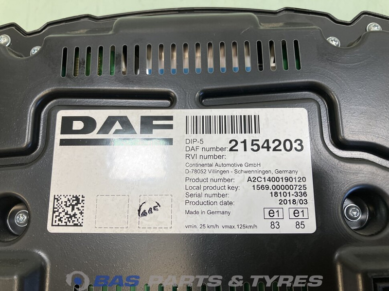 DAF XF106 Instrumentenpaneel DAF 1958084 - Приборная панель для Грузовиков: фото 3 DAF XF106 Instrumentenpaneel DAF 1958084 - Приборная панель для Грузовиков: фото 3