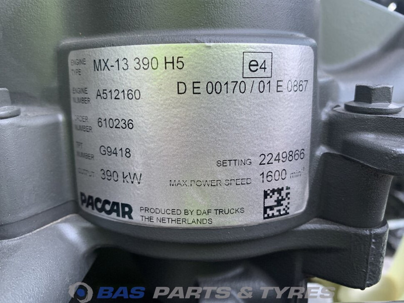 DAF XG Motor DAF MX13 390 H5 0452225 - Двигатель для Грузовиков: фото 5 DAF XG Motor DAF MX13 390 H5 0452225 - Двигатель для Грузовиков: фото 5