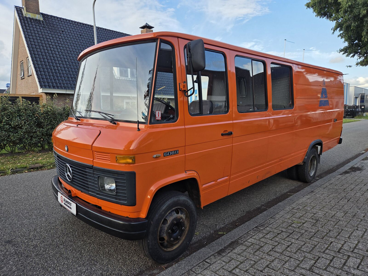 Mercedes-Benz L 608 D dubbel cabine (26700 km) goederen en personen bestelwagen - Пассажирский фургон: фото 4 Mercedes-Benz L 608 D dubbel cabine (26700 km) goederen en personen bestelwagen - Пассажирский фургон: фото 4