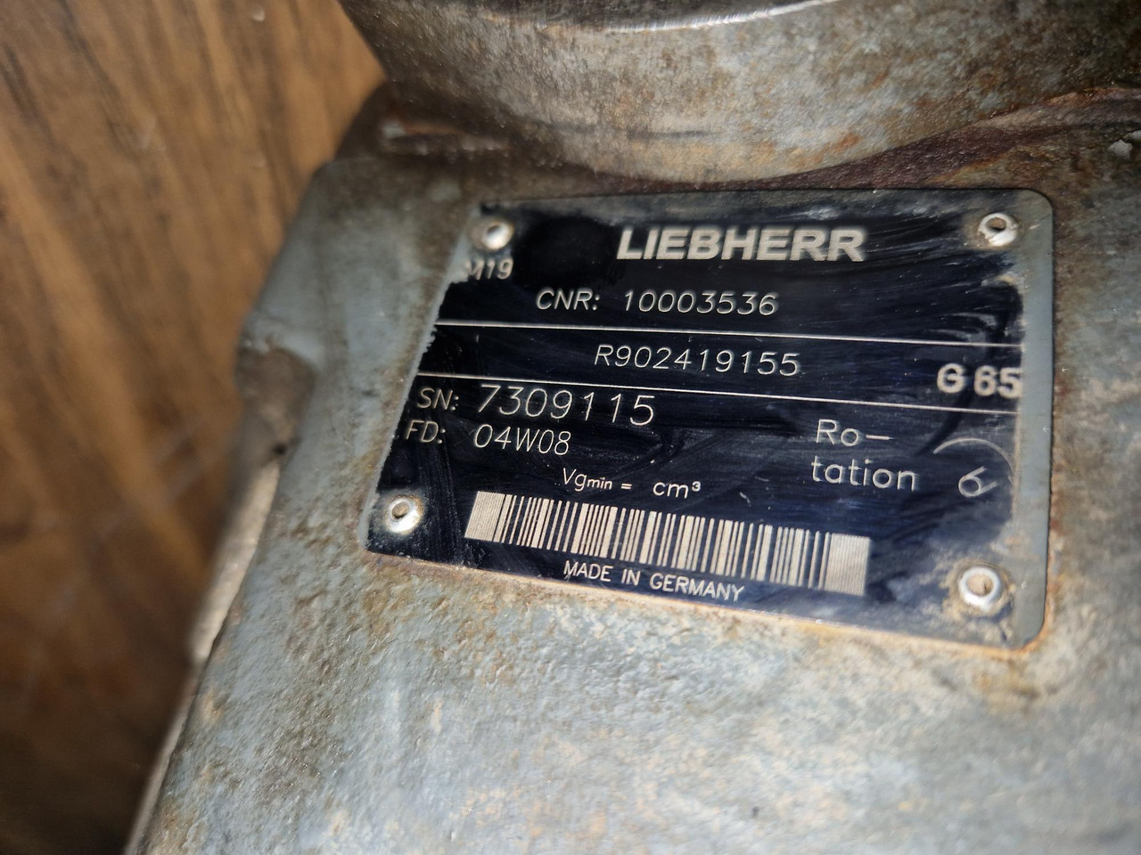 BOMBA DE VENTILADOR LIEBHERR R934B  - Гидравлический насос для Строительной техники: фото 3 BOMBA DE VENTILADOR LIEBHERR R934B  - Гидравлический насос для Строительной техники: фото 3