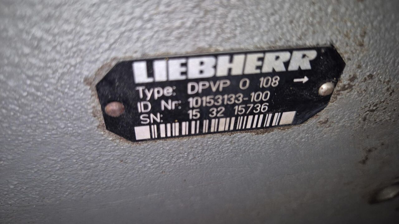 LIEBHERR DPVD O 108 REF.1015133 LIEBHERR R916/R906 - Гидравлический насос: фото 2 LIEBHERR DPVD O 108 REF.1015133 LIEBHERR R916/R906 - Гидравлический насос: фото 2