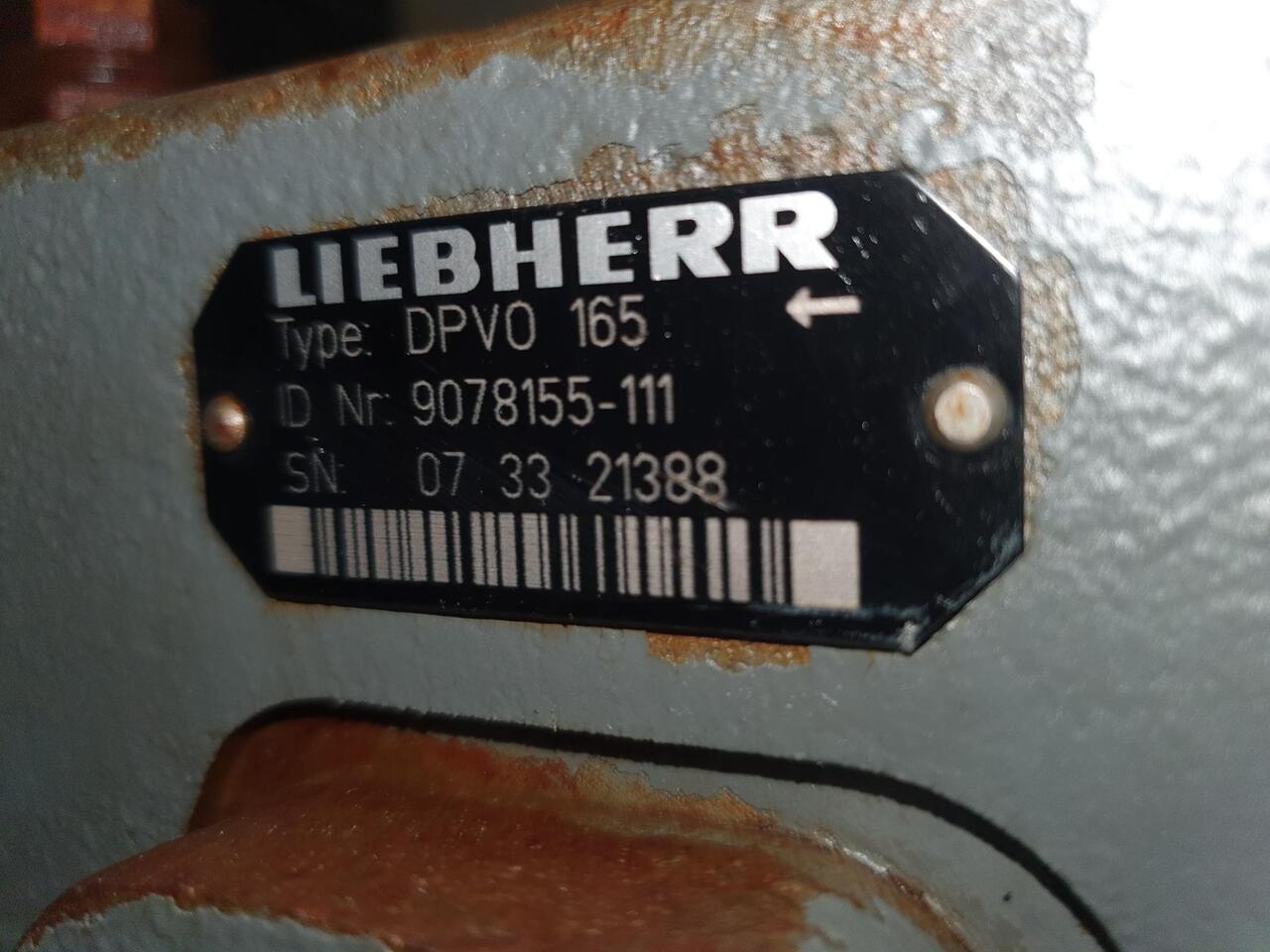 LIEBHERR DPVD165  - Гидравлический насос: фото 2 LIEBHERR DPVD165  - Гидравлический насос: фото 2