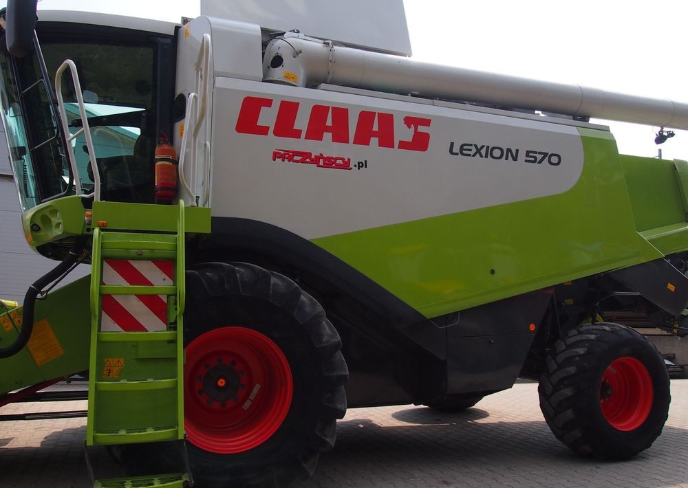 Kombajn zbożawy Claas Lexon 570  Kombajn zbożowy CLAAS LEXION 570+ heder VARIO 7,5m - Зерноуборочный комбайн: фото 4 Kombajn zbożawy Claas Lexon 570  Kombajn zbożowy CLAAS LEXION 570+ heder VARIO 7,5m - Зерноуборочный комбайн: фото 4