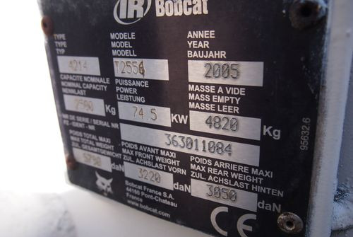 Телескопический погрузчик Ładowarka teleskopowa Bobcat T2556 2005 Ładowarka teleskopowa BOBCAT: фото 17