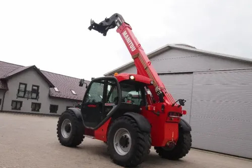 Телескопический погрузчик Ładowarka teleskopowa Manitou MLT735-120 LSU 2011 Silnik Perkins: фото 8
