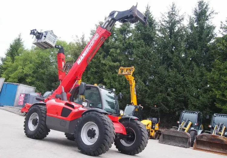 Телескопический погрузчик Ładowarka teleskopowa Manitou MLT735-120 LSU 2011 Silnik Perkins: фото 7