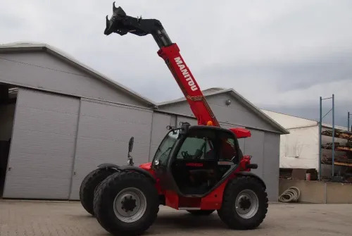 Телескопический погрузчик Ładowarka teleskopowa Manitou MLT735-120 LSU 2011 Silnik Perkins: фото 10