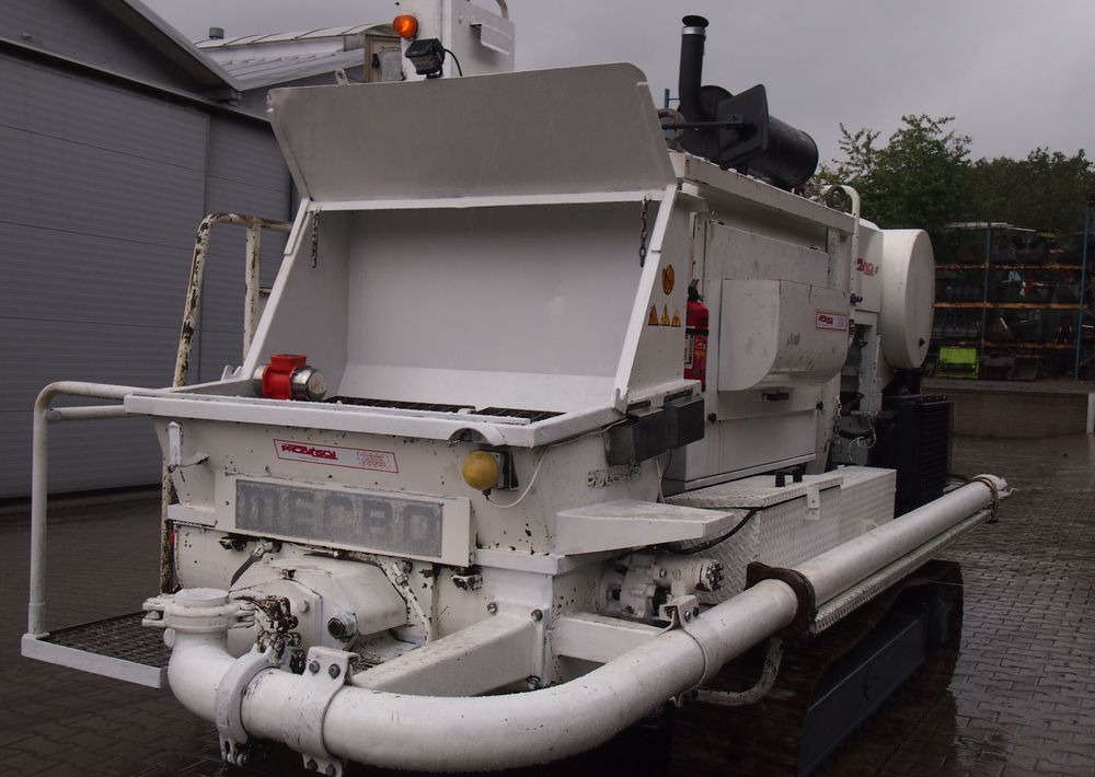 Pompa do betonu Mecbo Cartrack P4,65 APV 70bar 2009 Pompa do betonu MECBO P4,65 na gąsienicach - Бетононасос стационарный: фото 2 Pompa do betonu Mecbo Cartrack P4,65 APV 70bar 2009 Pompa do betonu MECBO P4,65 na gąsienicach - Бетононасос стационарный: фото 2