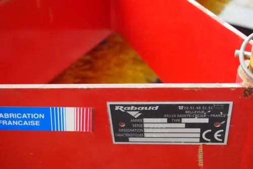 Zmiatarka Rabaud Szerokość robocza 2m - Щетка: фото 3 Zmiatarka Rabaud Szerokość robocza 2m - Щетка: фото 3