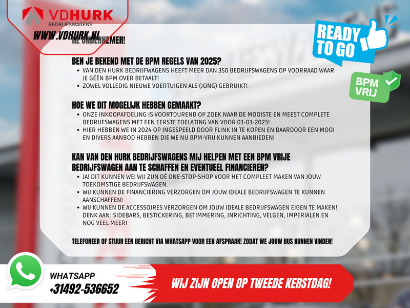 Цельнометаллический фургон Fiat Doblò 1.5 HDi 100 pk 3 Pers./ CarPlay/ Stoelverw./ Camera/ PDC/ Cruise/ Airco: фото 8 Цельнометаллический фургон Fiat Doblò 1.5 HDi 100 pk 3 Pers./ CarPlay/ Stoelverw./ Camera/ PDC/ Cruise/ Airco: фото 8