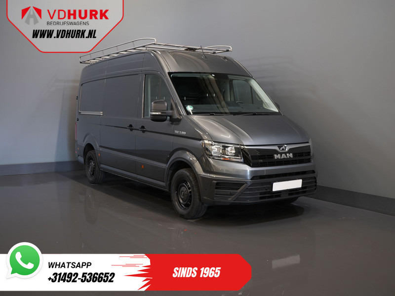 MAN TGE 35 2.0 180 pk DSG Aut. L3H3 BPM VRIJ! Inrichting/ Imperiaal + Ladder/ Tachograaf/ Navi/ Gev.stoel/ CarPlay/ Camera/ PDC/ Cruise/ - Цельнометаллический фургон: фото 1 MAN TGE 35 2.0 180 pk DSG Aut. L3H3 BPM VRIJ! Inrichting/ Imperiaal + Ladder/ Tachograaf/ Navi/ Gev.stoel/ CarPlay/ Camera/ PDC/ Cruise/ - Цельнометаллический фургон: фото 1
