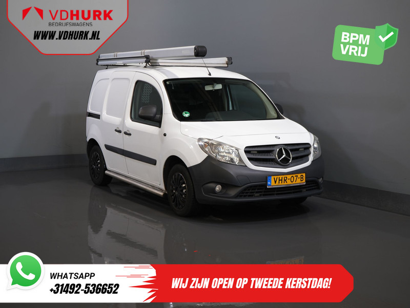 Mercedes-Benz Citan 112 BENZINE MARGE Imperiaal/ Inrichting/ Sidebars/ Airco/ Trekhaak/ PDC - Легковой фургон: фото 1 Mercedes-Benz Citan 112 BENZINE MARGE Imperiaal/ Inrichting/ Sidebars/ Airco/ Trekhaak/ PDC - Легковой фургон: фото 1