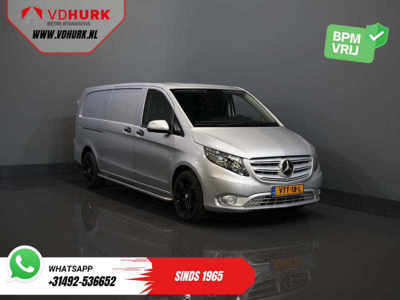 Mercedes-Benz Vito 114 CDI Aut. L3 BPM VRIJ! NL Auto/ Carplay/ Cruise/ DAB/ Camera/ LMV 18”/ Sidebars - Легковой фургон: фото 1 Mercedes-Benz Vito 114 CDI Aut. L3 BPM VRIJ! NL Auto/ Carplay/ Cruise/ DAB/ Camera/ LMV 18”/ Sidebars - Легковой фургон: фото 1