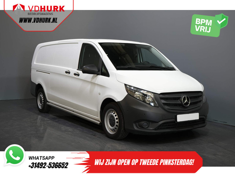 Mercedes-Benz Vito 114 CDI Aut. L3 XL RWD BPM VRIJ! Cruise/ PDC/ Airco/ Sidebars - Цельнометаллический фургон: фото 1 Mercedes-Benz Vito 114 CDI Aut. L3 XL RWD BPM VRIJ! Cruise/ PDC/ Airco/ Sidebars - Цельнометаллический фургон: фото 1
