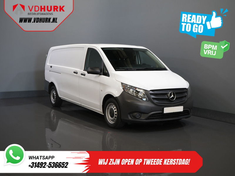 Mercedes-Benz Vito 116 CDI Aut. L3 XL BPM VRIJ! Carplay/ Stoelverw./ 270Gr. Deuren/ Cruise/ Airco/ Navi/ Camera/ PDC - Легковой фургон: фото 1 Mercedes-Benz Vito 116 CDI Aut. L3 XL BPM VRIJ! Carplay/ Stoelverw./ 270Gr. Deuren/ Cruise/ Airco/ Navi/ Camera/ PDC - Легковой фургон: фото 1