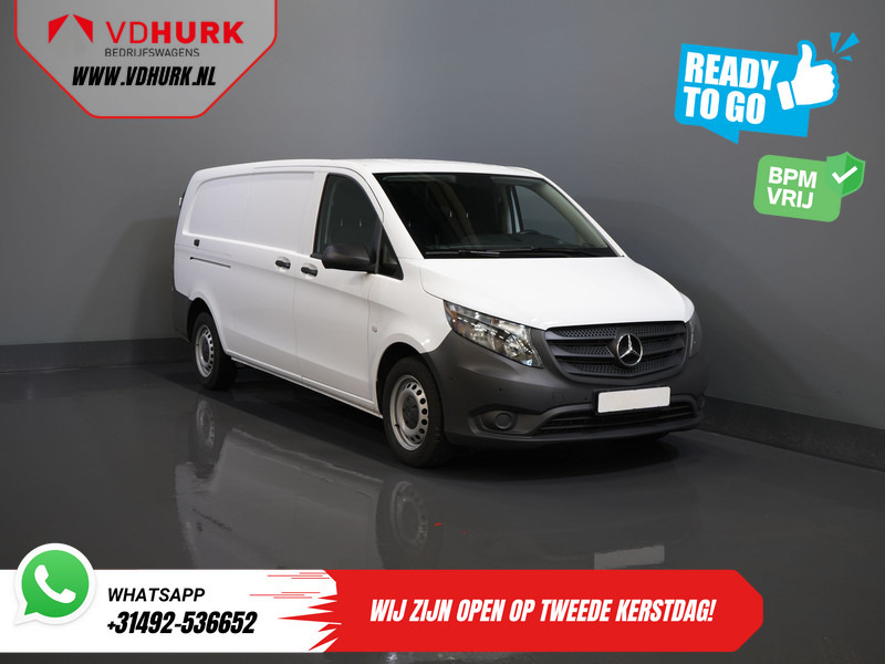 Mercedes-Benz Vito 116 CDI Aut. L3 XL BPM VRIJ! Carplay/ Stoelverw./ 270gr deuren/ Cruise/ Airco/ Navi/ Camera/ PDC - Цельнометаллический фургон: фото 1 Mercedes-Benz Vito 116 CDI Aut. L3 XL BPM VRIJ! Carplay/ Stoelverw./ 270gr deuren/ Cruise/ Airco/ Navi/ Camera/ PDC - Цельнометаллический фургон: фото 1