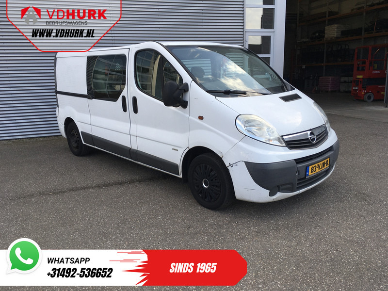 Opel Vivaro 2.0 CDTI 115pk L2 DC Dubbel Cabine EXPORT ONLY APK 01-2026/ 6 Pers./ Airco/ Trekhaak - Легковой фургон, Грузопассажирский фургон: фото 1 Opel Vivaro 2.0 CDTI 115pk L2 DC Dubbel Cabine EXPORT ONLY APK 01-2026/ 6 Pers./ Airco/ Trekhaak - Легковой фургон, Грузопассажирский фургон: фото 1