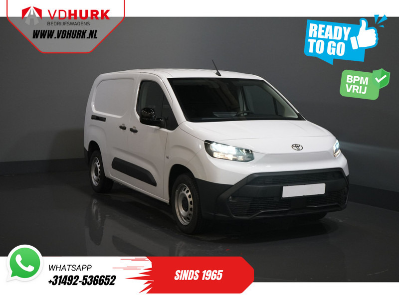 Toyota PROACE CITY 1.5 130 pk Aut. L2 BPM VRIJ! LED/ Virtual Cockpit/ 3 pers./ Carplay/ Camera/ Climate/ PDC/ Cruise - Цельнометаллический фургон: фото 1 Toyota PROACE CITY 1.5 130 pk Aut. L2 BPM VRIJ! LED/ Virtual Cockpit/ 3 pers./ Carplay/ Camera/ Climate/ PDC/ Cruise - Цельнометаллический фургон: фото 1