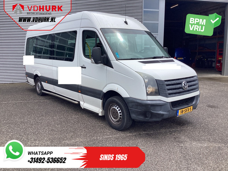 Volkswagen Crafter 35 2.0 TDI L3H2 EXPORT ONLY! €9.559 incl BTW/BPM Rolstoellift/ 9 Pers/ 9P/ Sidebars/ Rearbar/ Airco - Микроавтобус, Пассажирский фургон: фото 1 Volkswagen Crafter 35 2.0 TDI L3H2 EXPORT ONLY! €9.559 incl BTW/BPM Rolstoellift/ 9 Pers/ 9P/ Sidebars/ Rearbar/ Airco - Микроавтобус, Пассажирский фургон: фото 1