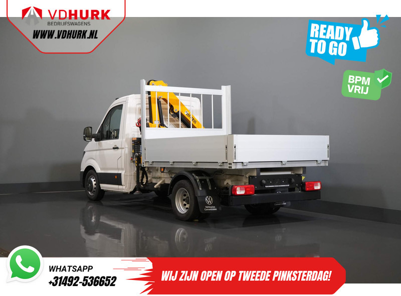 Volkswagen Crafter 50 165 pk Effer 352S Kraan/ Crane/ Kran/ Autokran/ PTO/ Open laadbak/ Dubbel Lucht - Малотоннажный бортовой грузовик: фото 3 Volkswagen Crafter 50 165 pk Effer 352S Kraan/ Crane/ Kran/ Autokran/ PTO/ Open laadbak/ Dubbel Lucht - Малотоннажный бортовой грузовик: фото 3