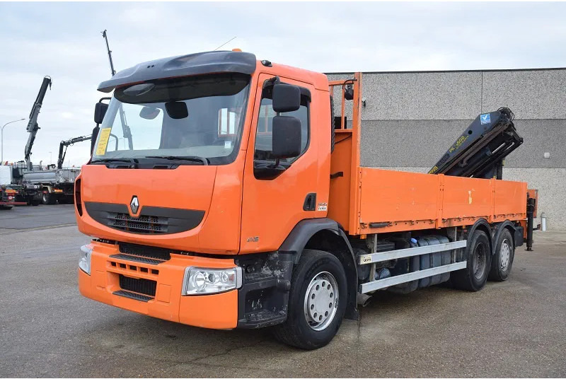 Renault Premium 410 - Грузовик бортовой/ Платформа, Автоманипулятор: фото 2 Renault Premium 410 - Грузовик бортовой/ Платформа, Автоманипулятор: фото 2