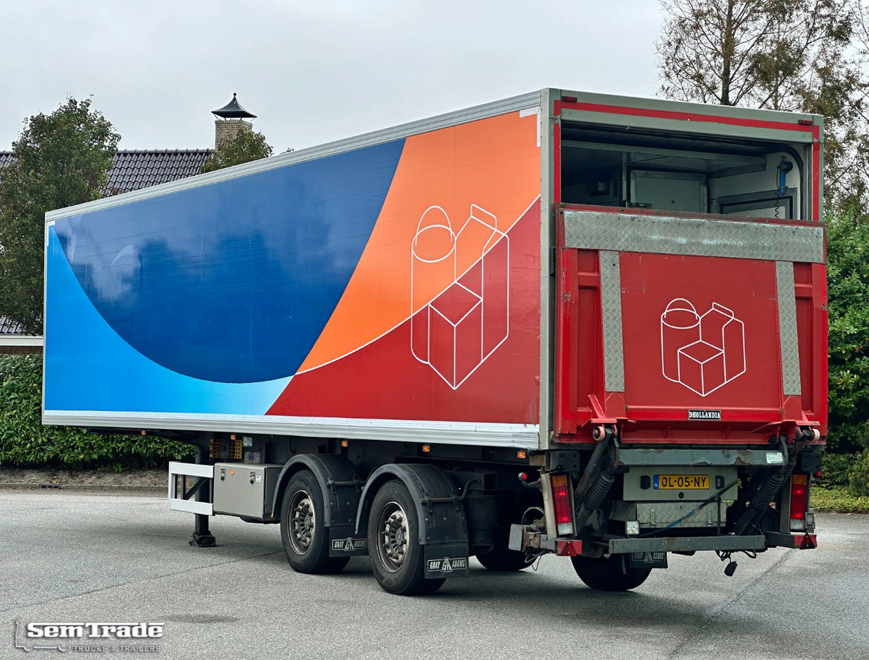 Gray and Adams City Trailer Carrier Vector 1850 MT TRI-Temp Tail Lift Side Door Steering Axle - Полуприцеп-рефрижератор: фото 3 Gray and Adams City Trailer Carrier Vector 1850 MT TRI-Temp Tail Lift Side Door Steering Axle - Полуприцеп-рефрижератор: фото 3