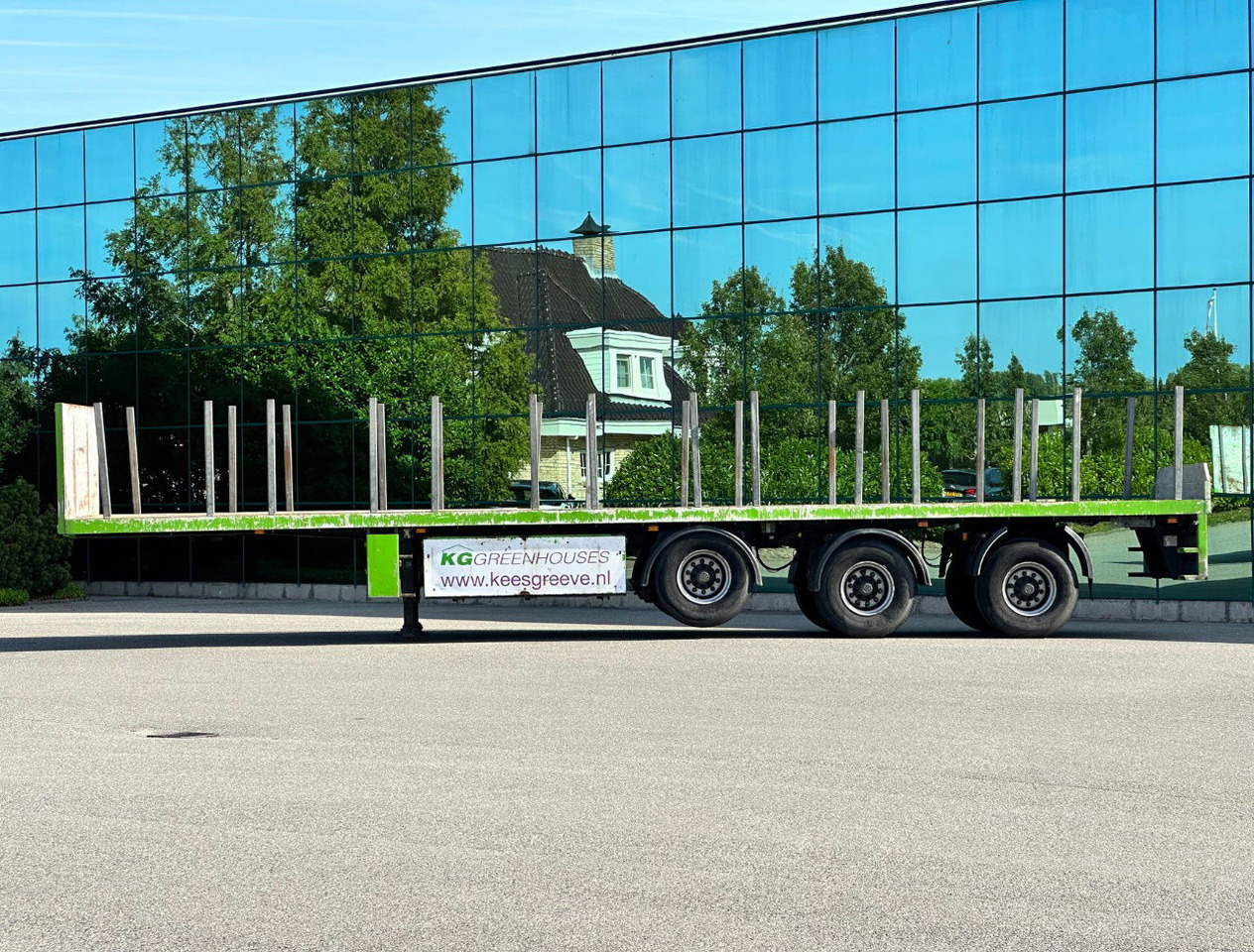Happy Trailer 2x Stuuras 1265 CM Lang Liftas Nieuwe APK City TOP Staatnl Trailer - Полуприцеп бортовой/ Платформа: фото 2 Happy Trailer 2x Stuuras 1265 CM Lang Liftas Nieuwe APK City TOP Staatnl Trailer - Полуприцеп бортовой/ Платформа: фото 2