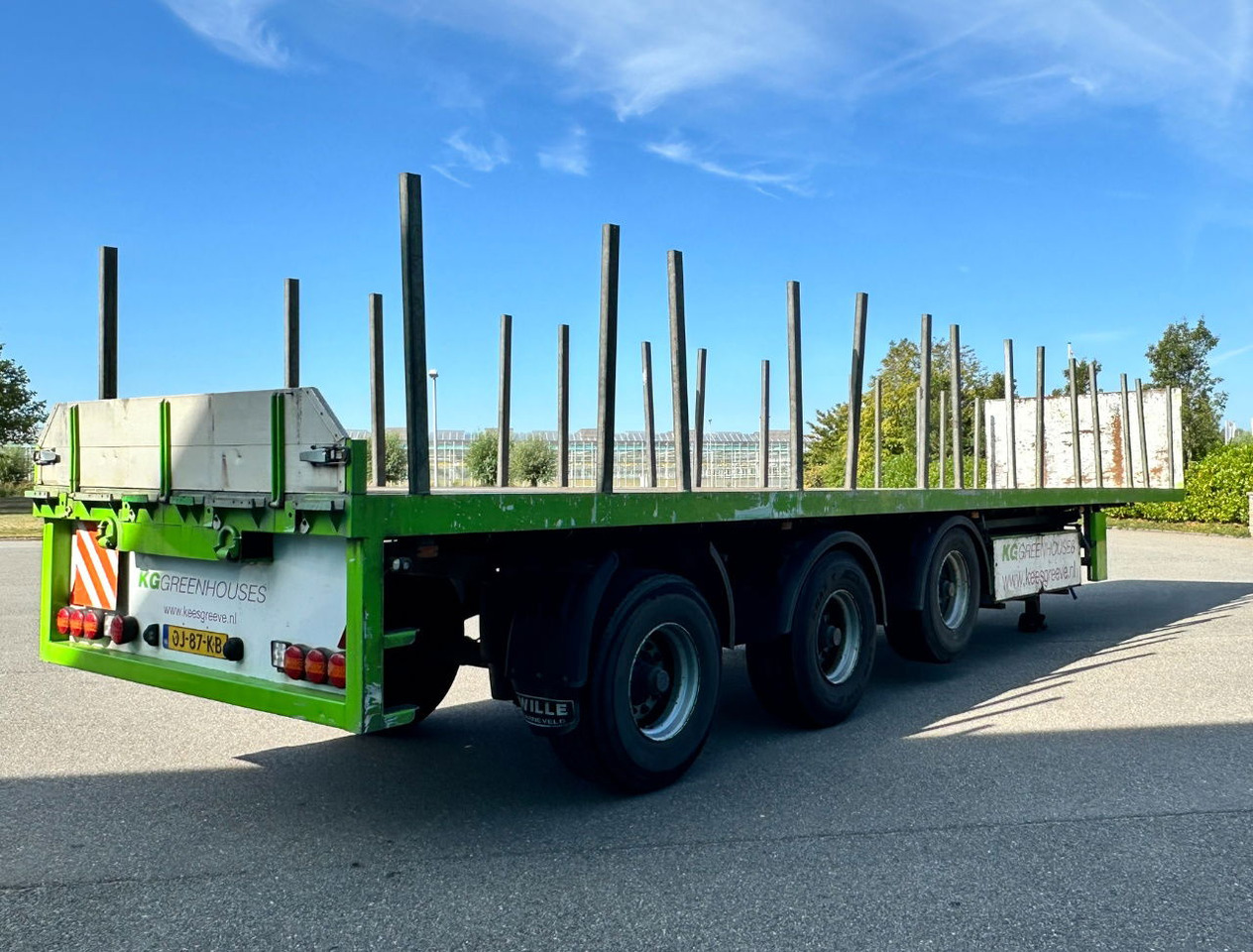 Happy Trailer 2x Stuuras 1265 CM Lang Liftas Nieuwe APK City TOP Staatnl Trailer - Полуприцеп бортовой/ Платформа: фото 5 Happy Trailer 2x Stuuras 1265 CM Lang Liftas Nieuwe APK City TOP Staatnl Trailer - Полуприцеп бортовой/ Платформа: фото 5