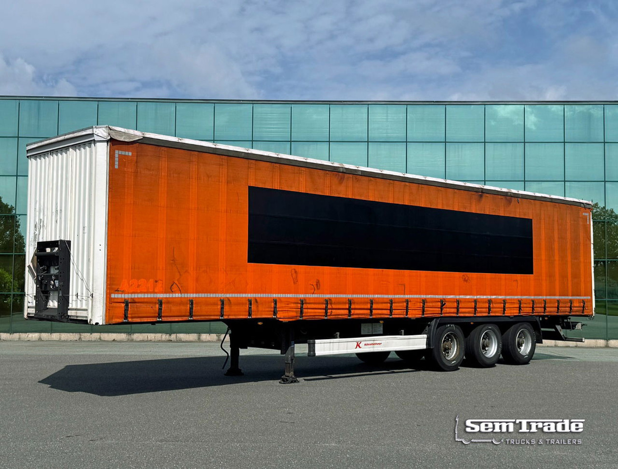 KAESSBOHRER Maxima Drum Brakes Sliding Roof NO Rust Galvanised Chassis TOP Condi - Тентованный полуприцеп: фото 1 KAESSBOHRER Maxima Drum Brakes Sliding Roof NO Rust Galvanised Chassis TOP Condi - Тентованный полуприцеп: фото 1