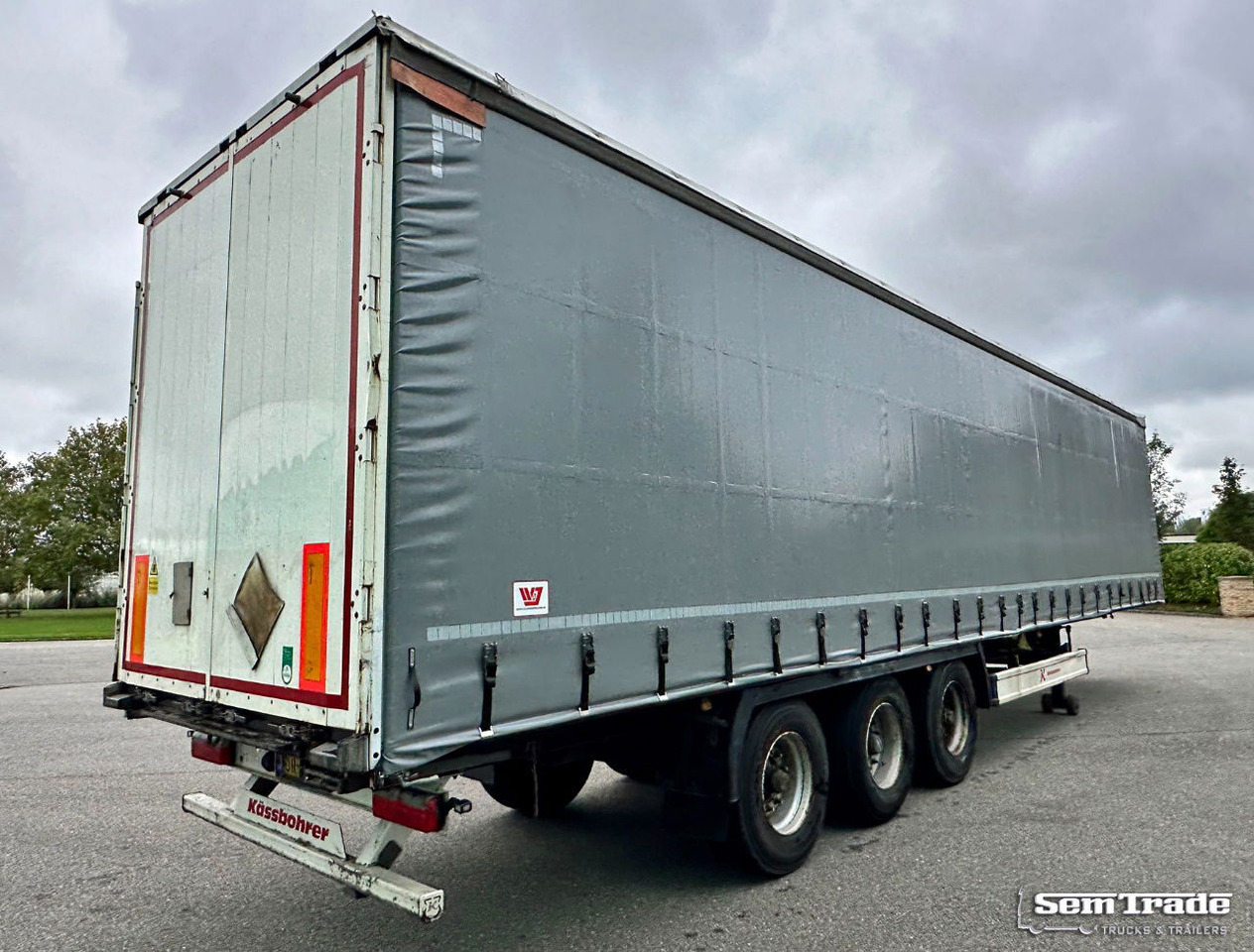 Kässbohrer XS Valx Axles Drum Brakes NEW Curtains NL-Trailer - Тентованный полуприцеп: фото 4 Kässbohrer XS Valx Axles Drum Brakes NEW Curtains NL-Trailer - Тентованный полуприцеп: фото 4