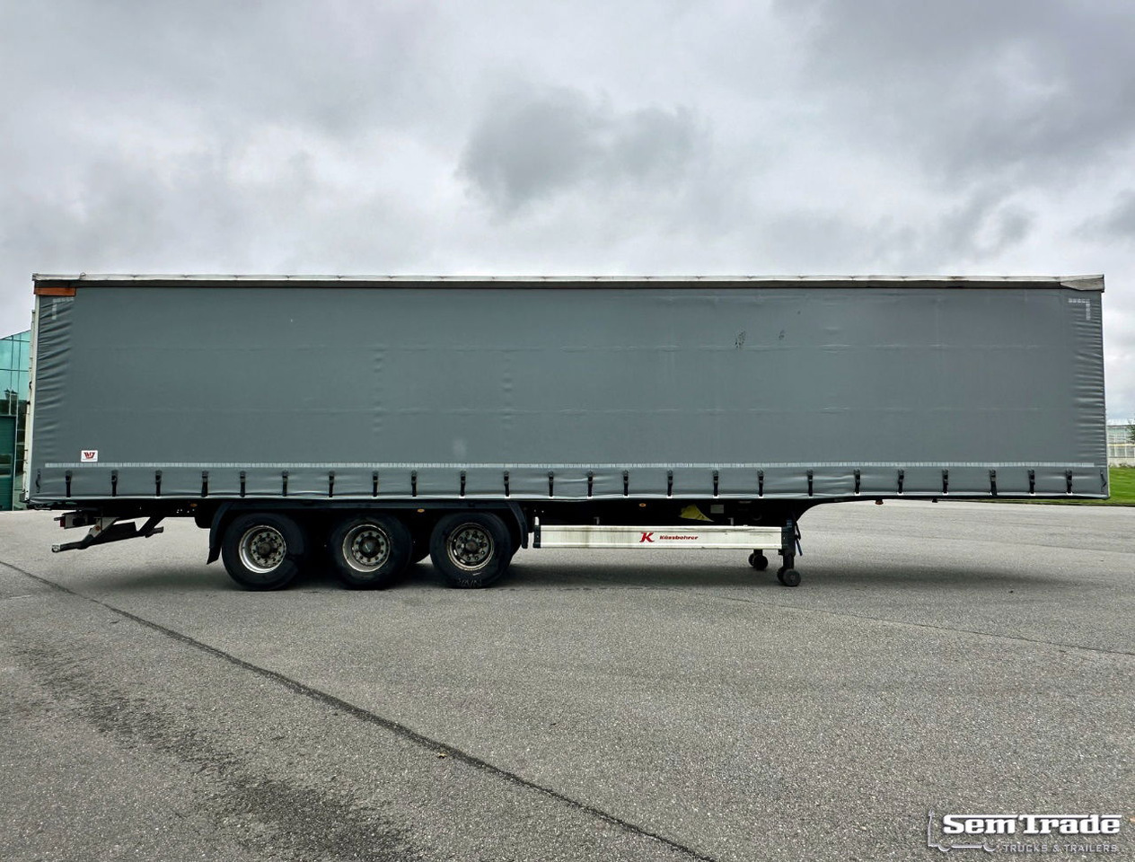Kässbohrer XS Valx Axles Drum Brakes NEW Curtains NL-Trailer - Тентованный полуприцеп: фото 5 Kässbohrer XS Valx Axles Drum Brakes NEW Curtains NL-Trailer - Тентованный полуприцеп: фото 5