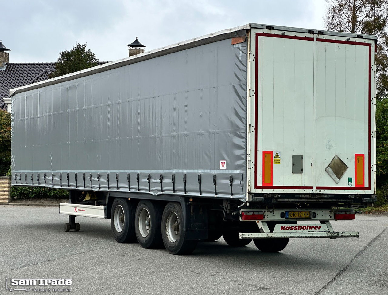 Kässbohrer XS Valx Axles Drum Brakes NEW Curtains NL-Trailer - Тентованный полуприцеп: фото 3 Kässbohrer XS Valx Axles Drum Brakes NEW Curtains NL-Trailer - Тентованный полуприцеп: фото 3