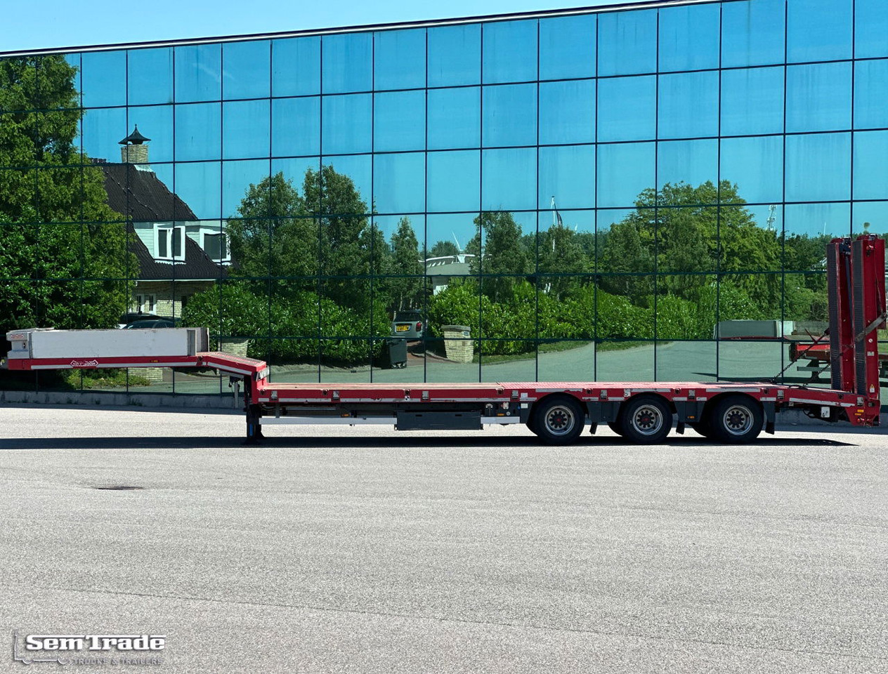 Nooteboom OSD-48-003 Semi 3 Axles Hydraulic Ramps Hinge TOP Condition - Низкорамный полуприцеп: фото 2 Nooteboom OSD-48-003 Semi 3 Axles Hydraulic Ramps Hinge TOP Condition - Низкорамный полуприцеп: фото 2
