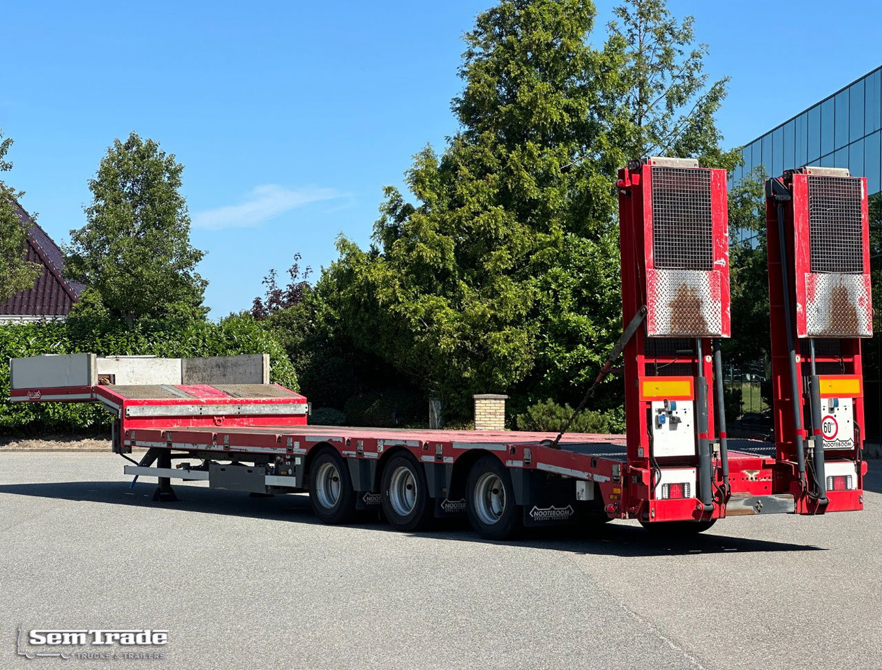 Nooteboom OSD-48-003 Semi 3 Axles Hydraulic Ramps Hinge TOP Condition - Низкорамный полуприцеп: фото 3 Nooteboom OSD-48-003 Semi 3 Axles Hydraulic Ramps Hinge TOP Condition - Низкорамный полуприцеп: фото 3