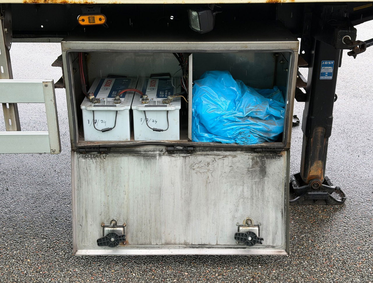 Полуприцеп-фургон Pacton TBD 122 Tail Lift Steering Axle 1075x250x230 Inside NL City Trailer: фото 10