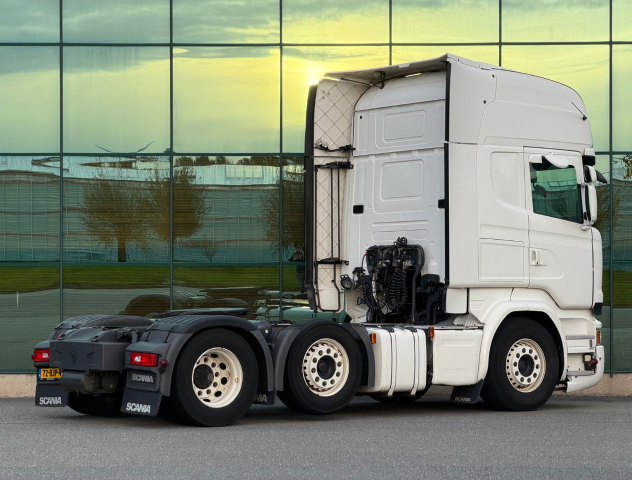 Scania R450 Topline 6X2 Twinsteer Retarder 2X Tanks Park Cooling TOP Condition - Тягач: фото 4 Scania R450 Topline 6X2 Twinsteer Retarder 2X Tanks Park Cooling TOP Condition - Тягач: фото 4