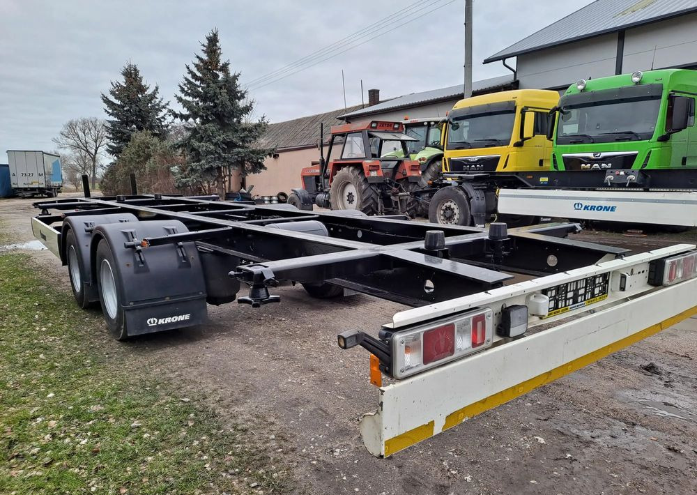 Krone Przyczepa Tandem Krone - Прицеп-контейнеровоз/ Сменный кузов: фото 3 Krone Przyczepa Tandem Krone - Прицеп-контейнеровоз/ Сменный кузов: фото 3