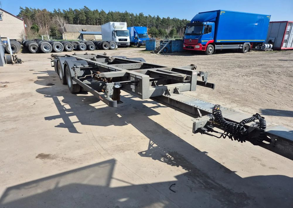 Wecon Przyczepa jumbo tandem Wecon BDF Krone, ocynkowana - Прицеп-контейнеровоз/ Сменный кузов: фото 1 Wecon Przyczepa jumbo tandem Wecon BDF Krone, ocynkowana - Прицеп-контейнеровоз/ Сменный кузов: фото 1