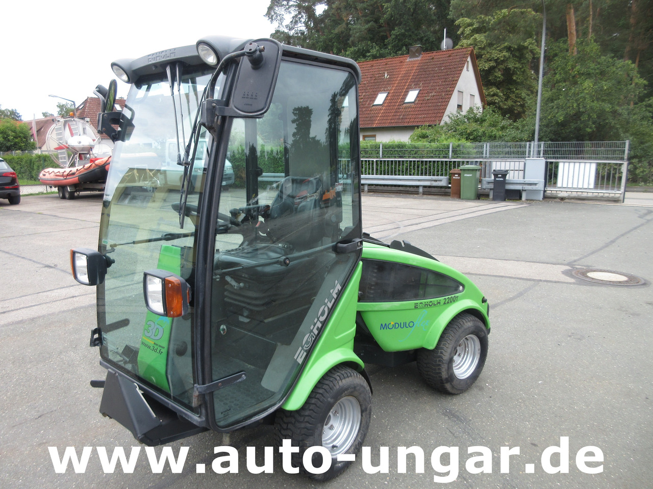 Egholm 2200 T Moduloflex 4x4 Knicklenkung Baujahr 2009 Daihatsu DM950 Diesel - Коммунальный трактор: фото 3 Egholm 2200 T Moduloflex 4x4 Knicklenkung Baujahr 2009 Daihatsu DM950 Diesel - Коммунальный трактор: фото 3