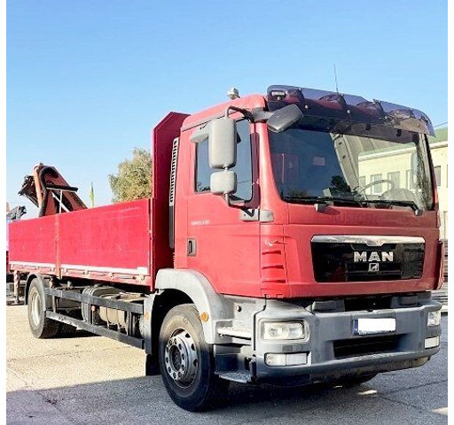 MAN 6m TGM 18.340 +Palfinger 12001 radio - Грузовик бортовой/ Платформа, Автоманипулятор: фото 1 MAN 6m TGM 18.340 +Palfinger 12001 radio - Грузовик бортовой/ Платформа, Автоманипулятор: фото 1