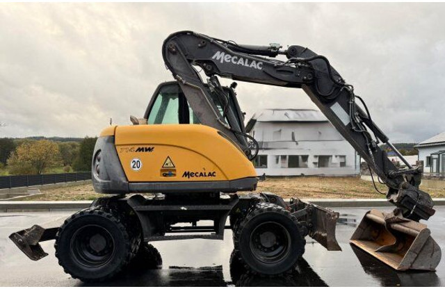 Mecalac 714 MW - Колёсный экскаватор: фото 4 Mecalac 714 MW - Колёсный экскаватор: фото 4