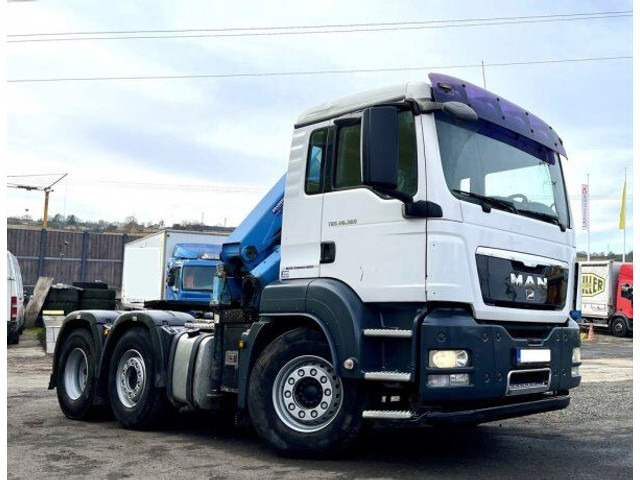 MAN 6x2 TGA 26.360 +17m HMF - Тягач: фото 2 MAN 6x2 TGA 26.360 +17m HMF - Тягач: фото 2