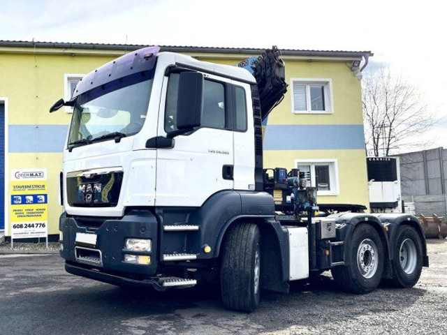 MAN 6x2 TGA 26.360 +17m HMF - Тягач: фото 1 MAN 6x2 TGA 26.360 +17m HMF - Тягач: фото 1