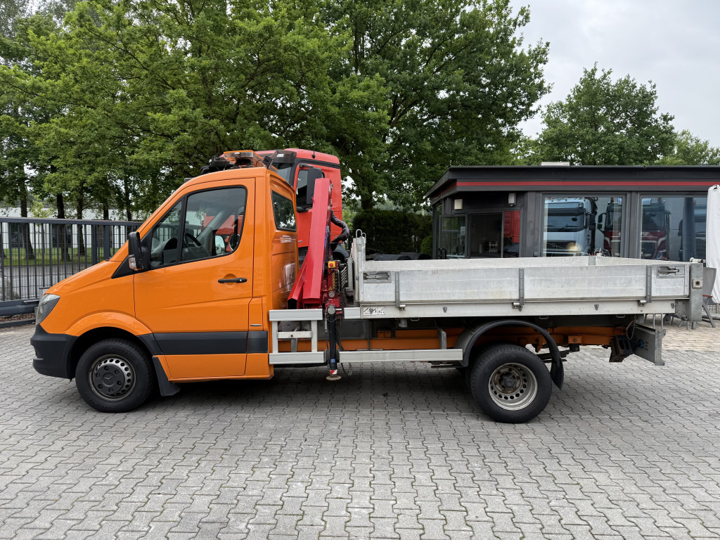 Малотоннажный самосвал Mercedes-Benz Sprinter 516 Kipper mit Kran HMF 270: фото 13