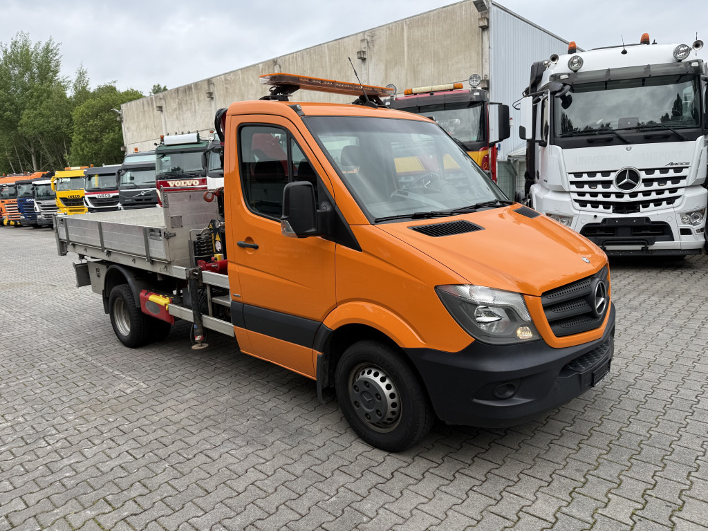Малотоннажный самосвал Mercedes-Benz Sprinter 516 Kipper mit Kran HMF 270: фото 9
