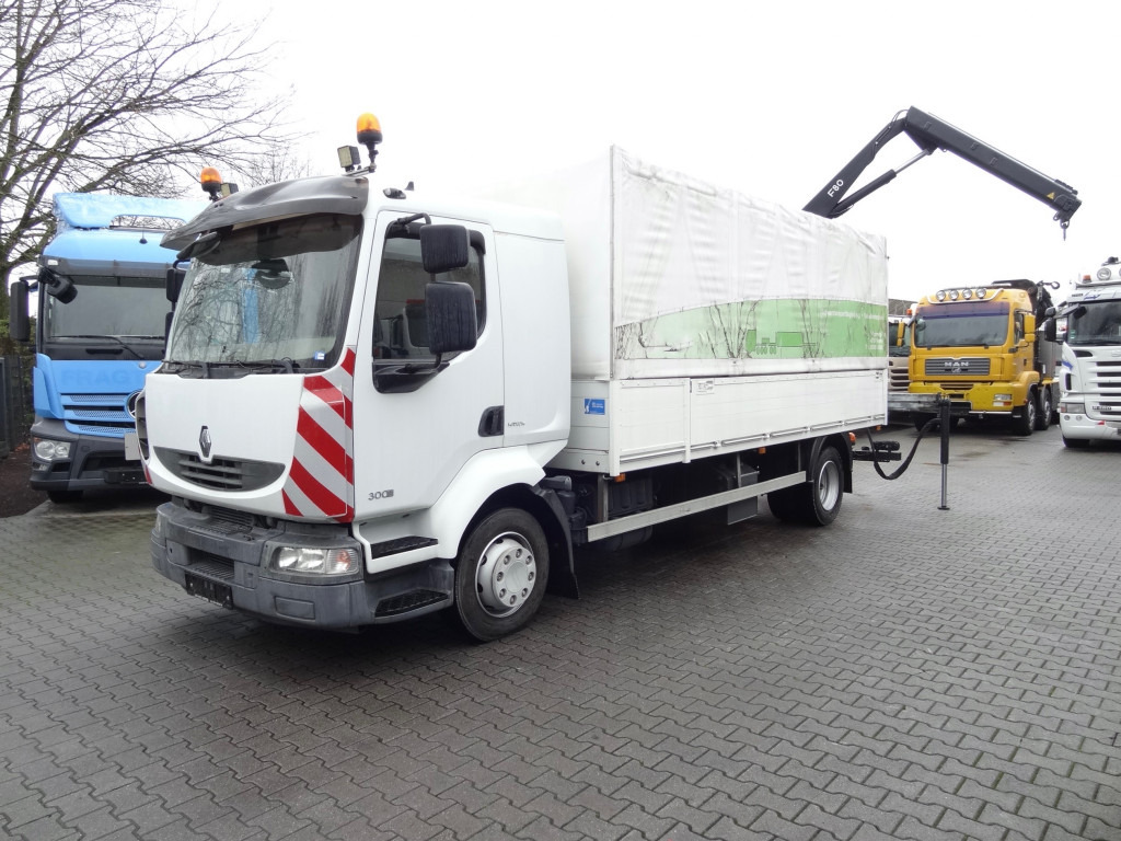Renault Midlum 300.12 Fassi F80 - Грузовик бортовой/ Платформа, Автоманипулятор: фото 1 Renault Midlum 300.12 Fassi F80 - Грузовик бортовой/ Платформа, Автоманипулятор: фото 1