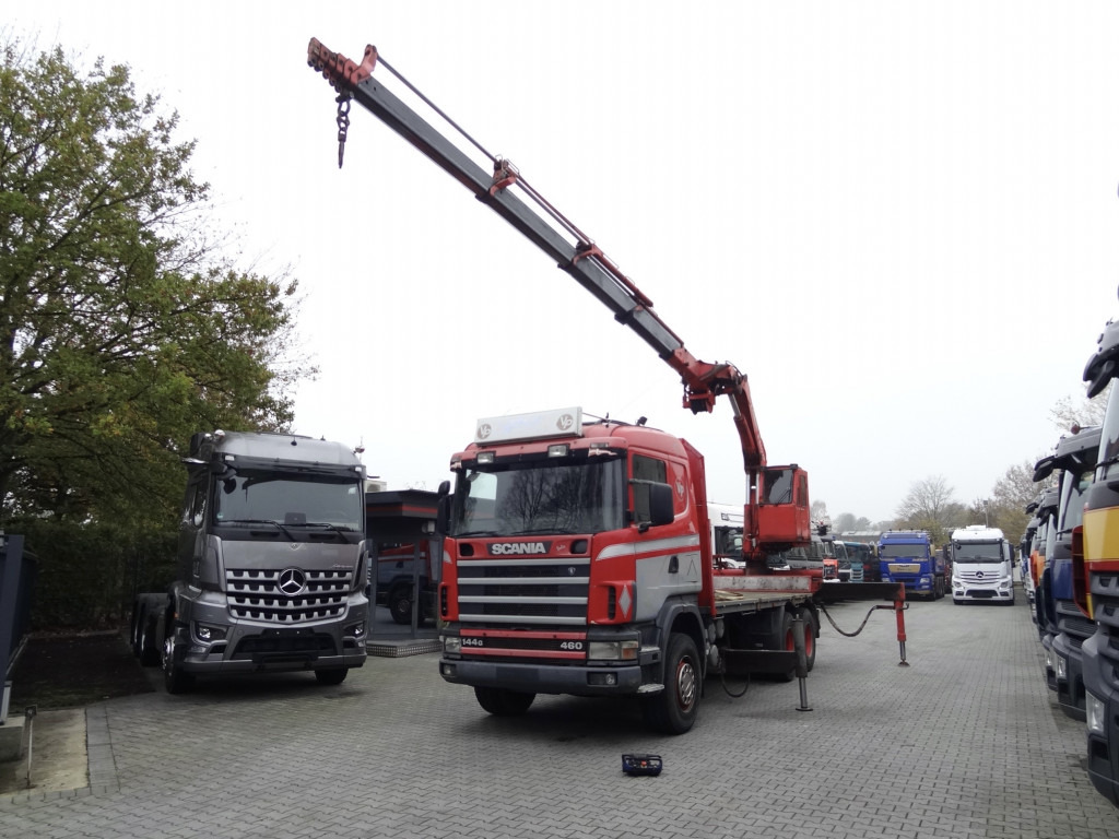 Грузовик бортовой/ Платформа, Автоманипулятор Scania R144 460 6X4 Fassi 360 bis 25 Meter: фото 13