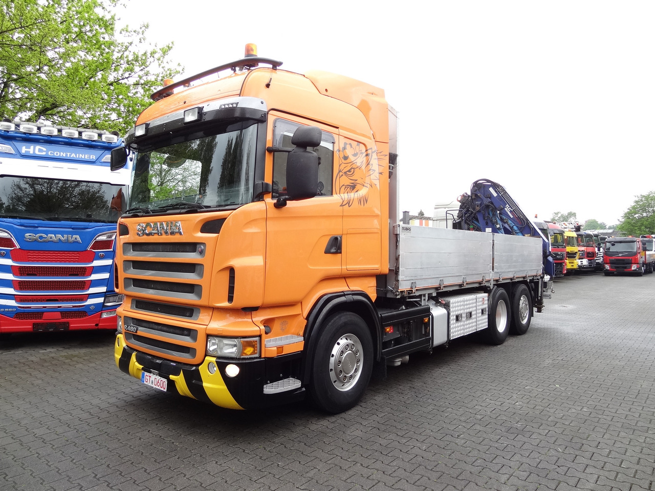 Scania R480 6X2*4 Kran Atlas 240 bis 20 Meter - Грузовик бортовой/ Платформа, Автоманипулятор: фото 1 Scania R480 6X2*4 Kran Atlas 240 bis 20 Meter - Грузовик бортовой/ Платформа, Автоманипулятор: фото 1